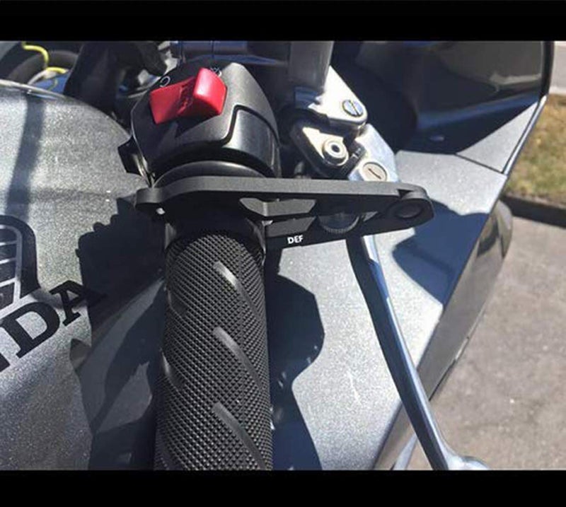 DEF Motorcycle Cruise Control with Silicone Ring Protect, Universal Throttle Assist Aluminum Wrist/Hand Grip Lock Clamp to fit Most Motorcycles and Sports Bikes - Image 2